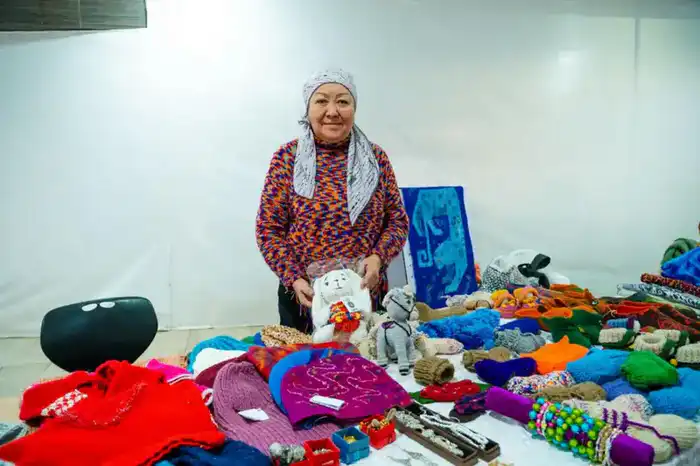 В Астане прошла республиканская ярмарка «Караван ремесленников Великой степи» (6)