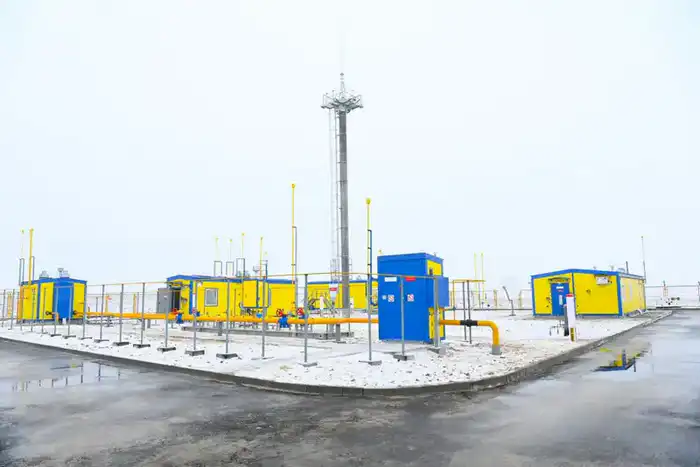 В Аральском районе запустили автоматическую газораспределительную станцию и подключили природный газ к населенному пункту Камыстыбас Павлодаре