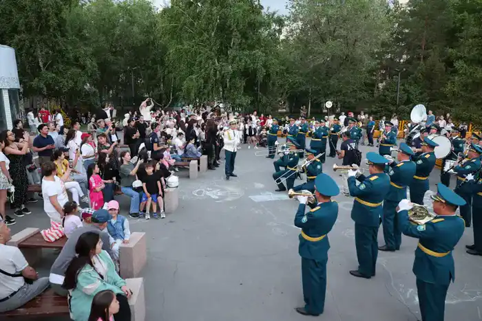 Культурное наследие и военное искусство: юбилеи оркестров Национальной гвардии Павлодаре