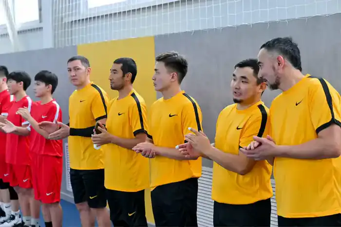 Состоялось открытие спортивного комплекса в селе Алгабас (10)