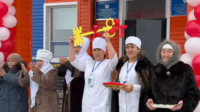 Открытие медицинского пункта в Актюбинской области для жителей села Жарык Павлодаре