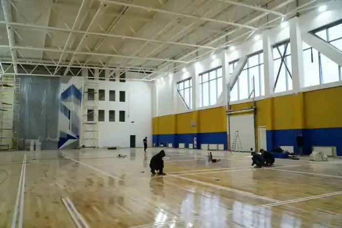 В г. Кокшетау завершается строительство спортивного комплекса «Кокше Арена» (6)