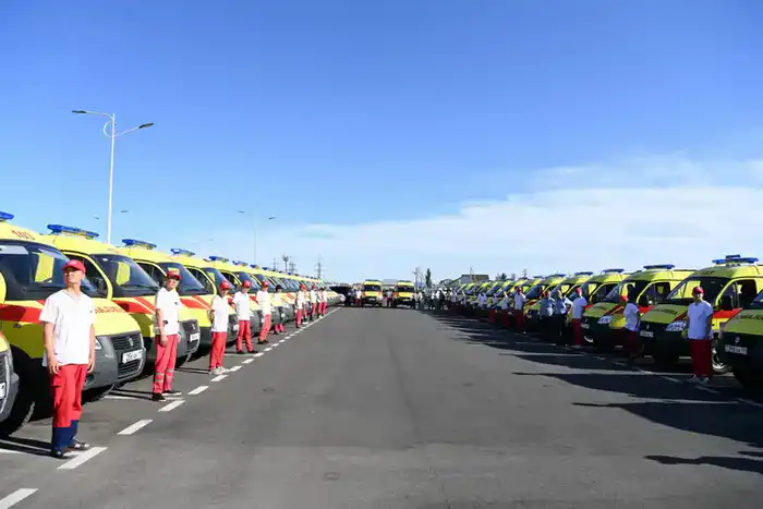 В этом году в Кызылординской области было введено в эксплуатацию 43 медицинских учреждения общей стоимостью 48,6 миллиарда тенге (2)