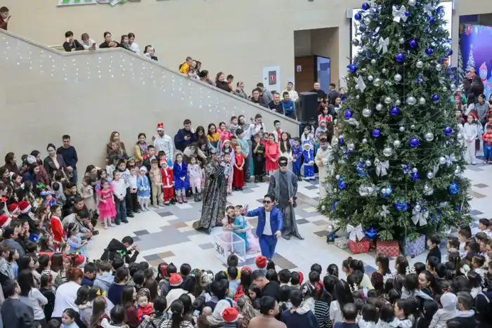 Новогодний праздник для детей МВД в Астане Павлодаре