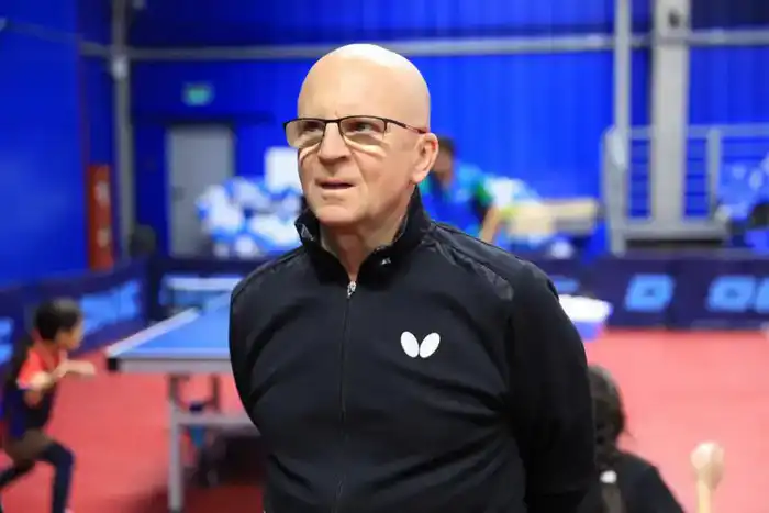 Аким области участвует в международном семинаре по настольному теннису с экспертом из Европы Павлодаре