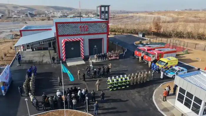 В ШЫМКЕНТЕ ОТКРЫТЫ ПЕРВЫЕ В РЕСПУБЛИКЕ УНИВЕРСАЛЬНЫЕ КОМПЛЕКСЫ ЭКСТРЕННЫХ СЛУЖБ (7)