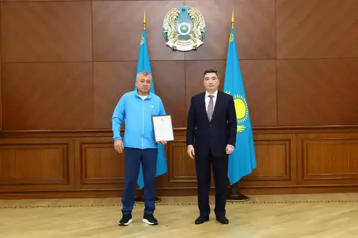 Награждение призеров и тренеров XXV Летних Сурдлимпийских игр Казахстаном Павлодаре