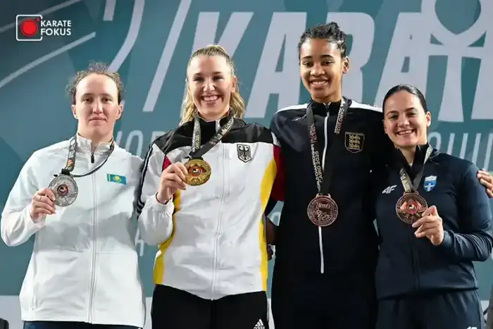 Софья Берульцева: серебряный меч в битве на чемпионате мира по каратэ Павлодаре