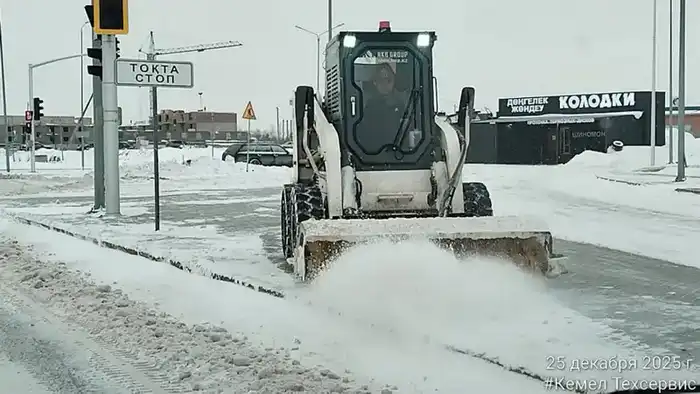 Астана: вывезено свыше 1 млн кубометров снега Павлодаре