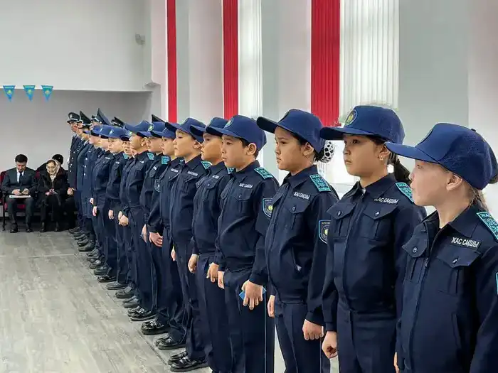 В одной из школ Каркаралинского района открылся класс «Жас сақшы» (5)