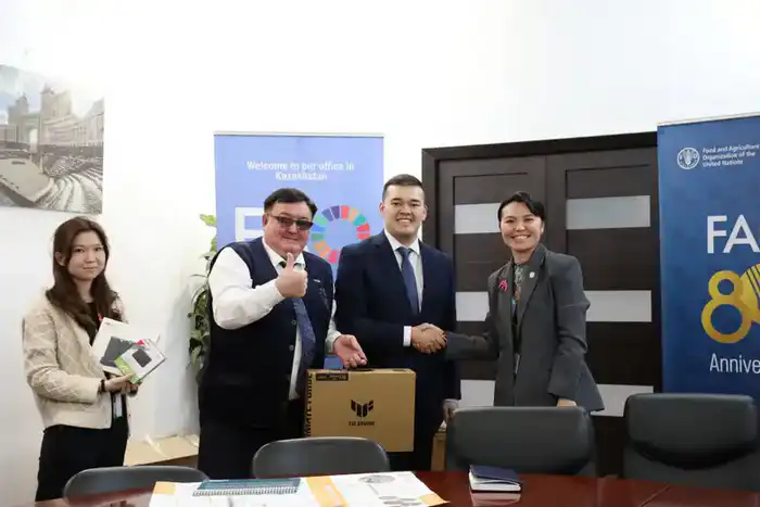 Передача оборудования ФАО Казахстану: шаг к укреплению продовольственной безопасности и устойчивому развитию сельского хозяйства Павлодаре