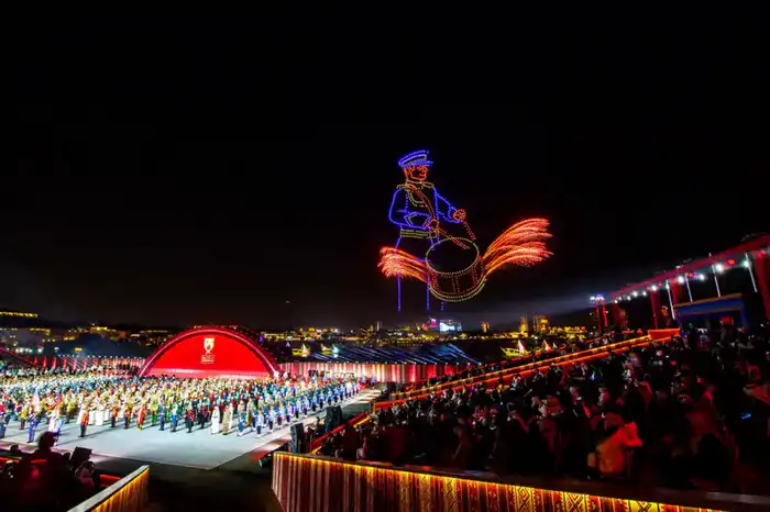 Военные музыканты Вооруженных сил Казахстана успешно выступили на І Международном фестивале военной музыки в Дохе (5)