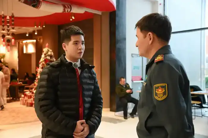 В Мангистауской области прошла патриотическая акция в поддержку призыва в армию (3)