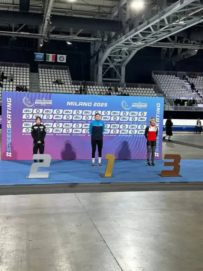 Кристина Шумекова әлем Кубогында 1000 метр және 3000 метр жарыстарында алтын медальді жеңіп алды Павлодаре