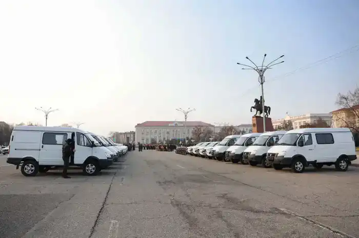 В Жамбылской области автопарки ветеринарной службы и лесного хозяйства пополнились новой техникой (4)