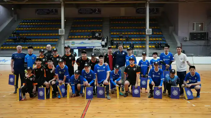 Инклюзивный футбольный матч прошёл в Караганде (8)