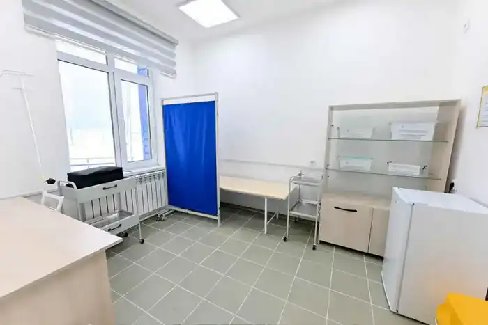 Аким области ознакомился с работой медицинского пункта в селе Малтүгел (4)