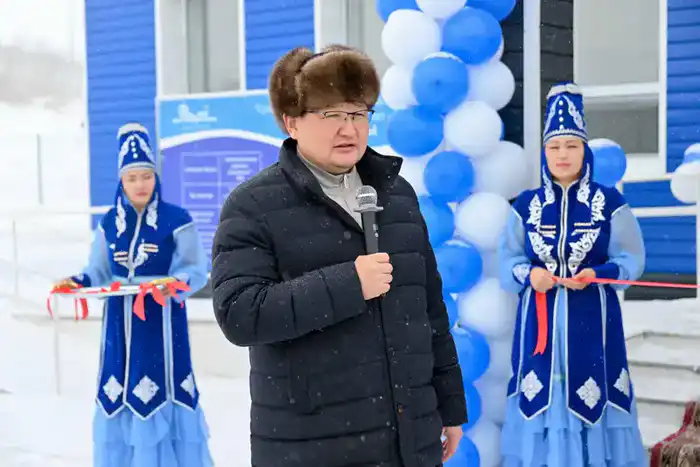 новый медицинский пункт и водоснабжение в селе Ер-Кабанбай Урджарского района Павлодаре