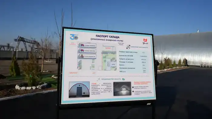 Материально-техническая база МЧС в Шымкенте усилена новым ангарным комплексом (2)