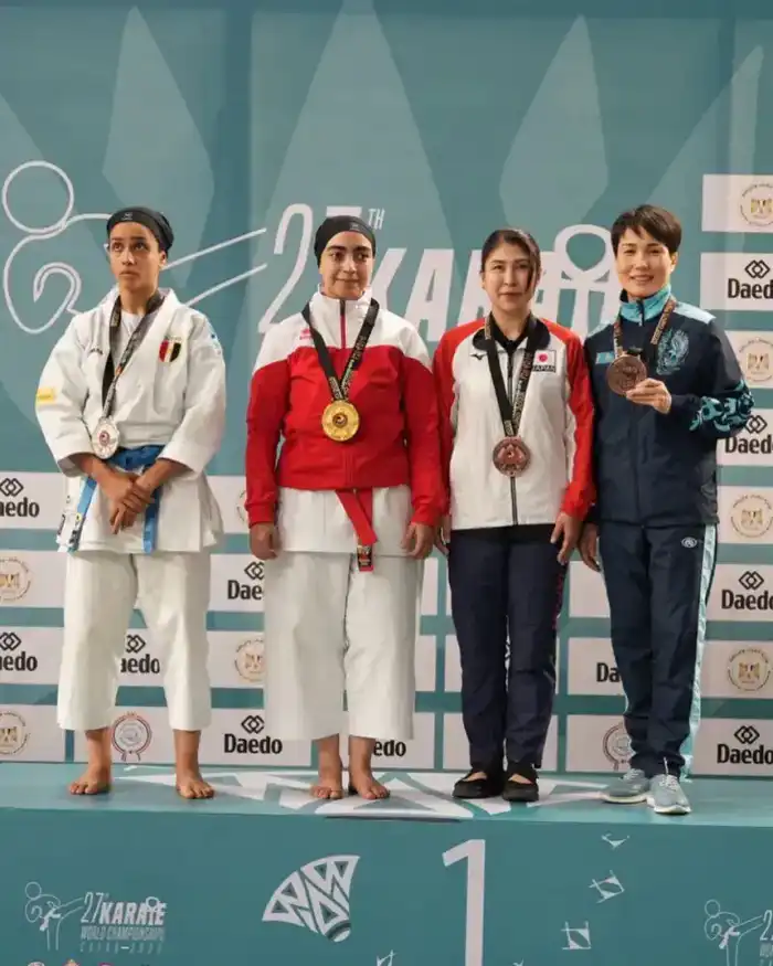 Ляззат Жусупова бронзовый призер чемпионата мира по пара каратэ Павлодаре