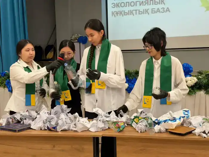 Сортируем будущее: как школа учит экокультуре? Павлодаре