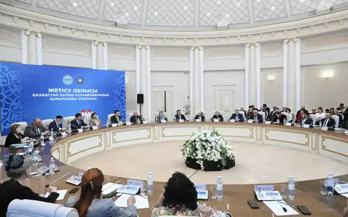 В области Жетісу состоялось итоговое заседание, посвященное 30-летию Ассамблеи народа Казахстана (5)