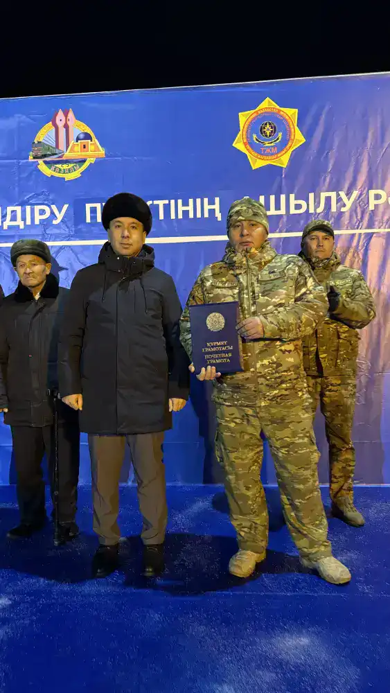 В Казахстане в сельской местности открыт 121-й добровольный пожарный пункт (4)