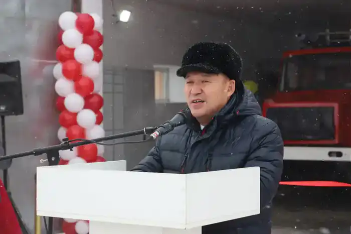 В селе Атасу области Ұлытау открылся новый пункт добровольных противопожарных формирований (3)