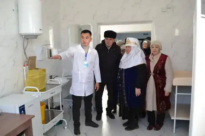 Возвращенные активы: в двух селах Шалкарского района открылись медицинские пункты (4)