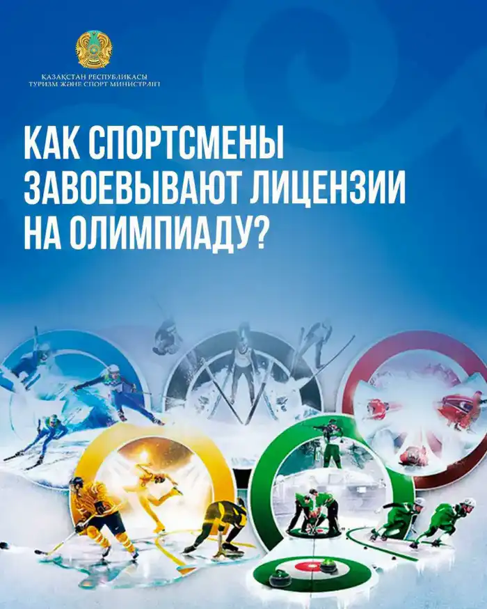 Олимпийские лицензии для спортсменов Казахстана подготовка к зимним играм 2026 Павлодаре