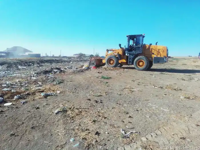 «ТАЗА ҚАЗАҚСТАН»: В ТУРКЕСТАНСКОЙ ОБЛАСТИ В ЭТОМ ГОДУ ВЫСАЖЕНО БОЛЕЕ 1 МЛН САЖЕНЦЕВ И ВЫВЕЗЕНО 17 ТЫСЯЧ ТОНН МУСОРА (4)