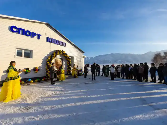 В селе Кокбастау построен новый спортивный комплекс (10)