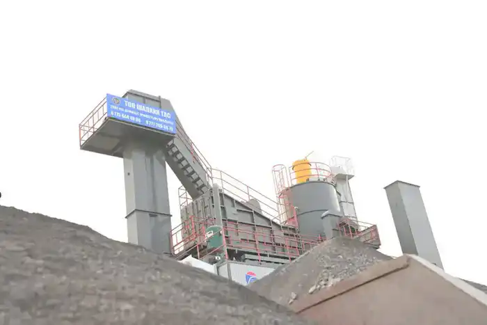 В Жанакорганском районе открылся асфальтовый завод (6)