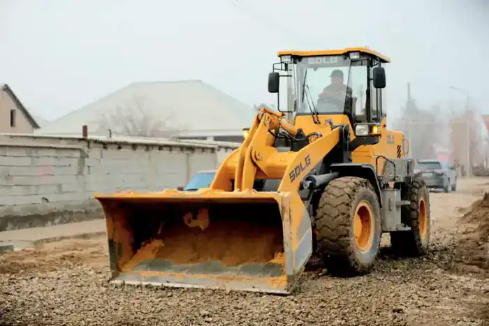 В Туркестане временно восстанавливают дороги на улицах с канализационными сетями Павлодаре