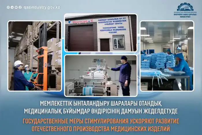 Государственные меры поддержки: катализатор для отечественного производства медицинских изделий Павлодаре