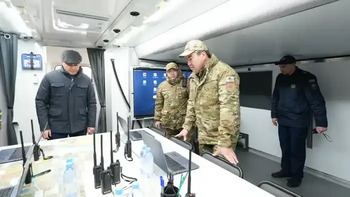 Материально-техническая база МЧС в Шымкенте усилена новым ангарным комплексом (8)