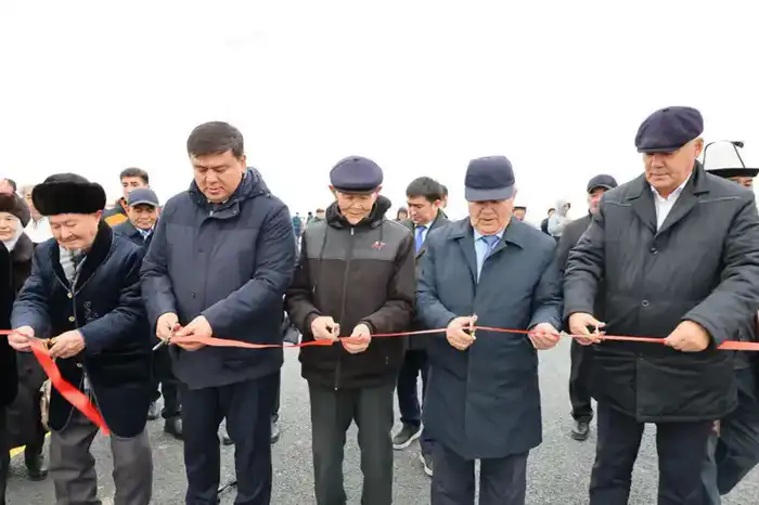 Капитальный ремонт разворотной площадки на автодороге М-32 Самара Шымкент завершен Павлодаре