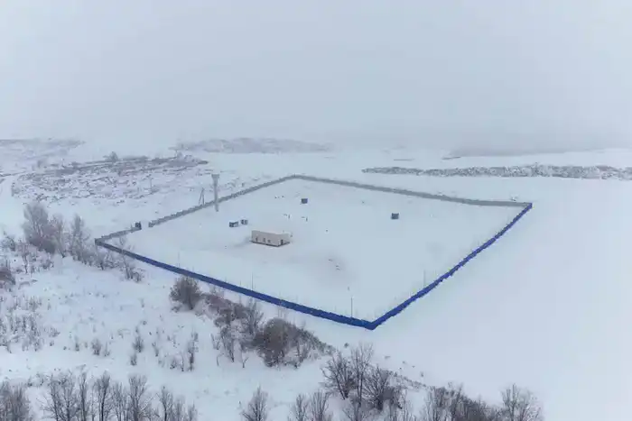 В село Бекет района Мақаншы проведена питьевая вода (10)