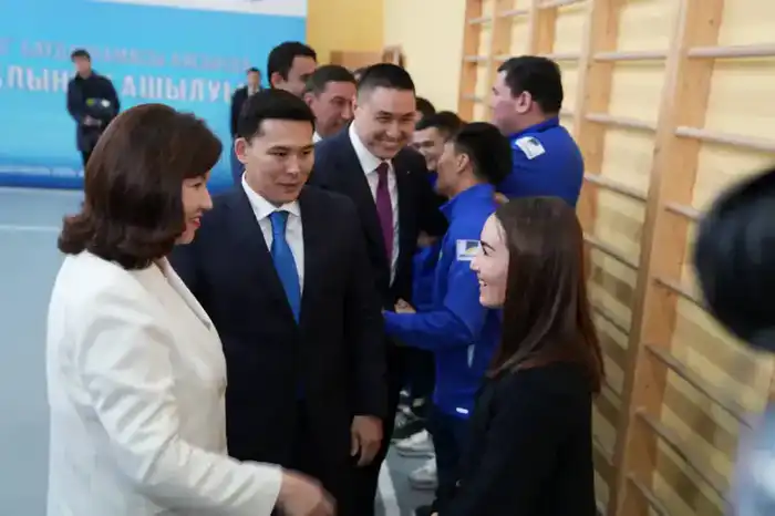 В Келешек мектебі открыт первый специализированный зал дзюдо (2)