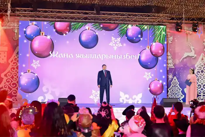 Президентская елка для детей в Семее Павлодаре