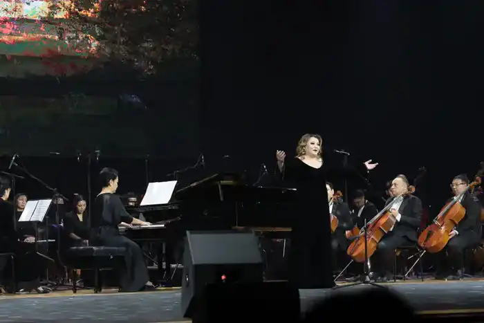 В Астане прошел авторский вечер «Өмір желі» Серика Еркимбекова (4)