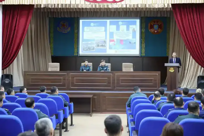 Военнослужащие Национальной гвардии МВД РК обучаются финансовой грамотности для защиты от мошенничества Павлодаре