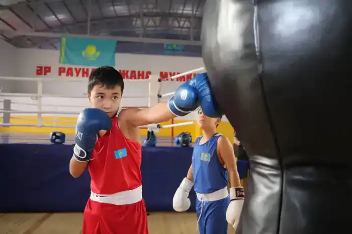 В Мангистау впервые открылся школа-интернат колледж для одарённых в сфере спорта детей (10)