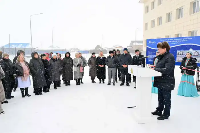 В Мақаншы открыта новая врачебная амбулатория после 27 лет строительства Павлодаре