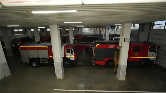 Глава МЧС ознакомился с модернизацией пожарной части в Шымкенте (5)