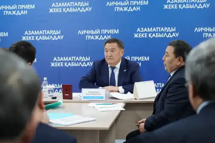 Аким Акмолинской области Марат Ахметжанов встретился с жителями Ерейментауского района (4)