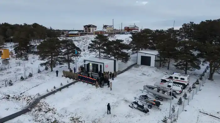 Открытие первой модульной спасательной станции на озере Имантау: шаг к повышению безопасности туристической инфраструктуры в Казахстане Павлодаре