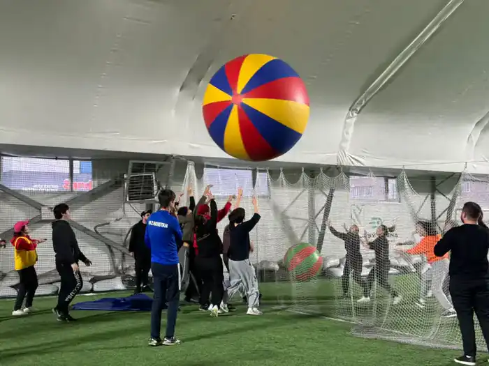 Необычный тимбилдинг провели для столичных волонтеров в Астане (2)