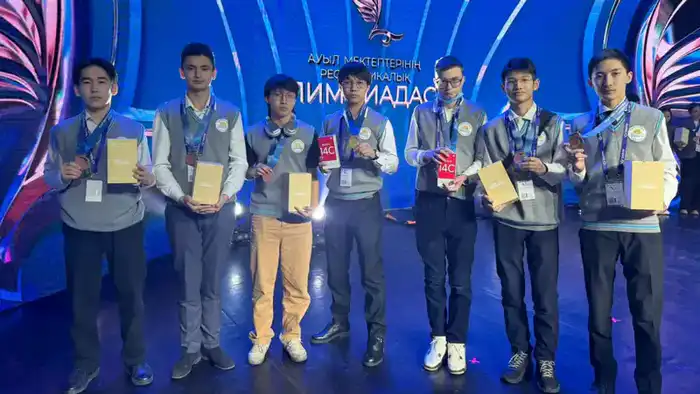 Семь медалей завоевали сельские школьники Карагандинской области на республиканской олимпиаде Павлодаре