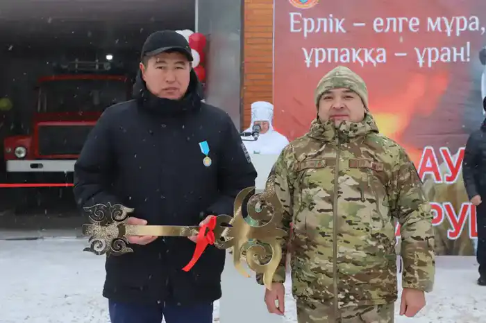 Пункт пожарного щита: в Атасу зажглась новая звезда безопасности Павлодаре